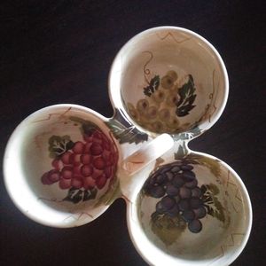 Medıterranean sauce, jam, nuts bowl set
